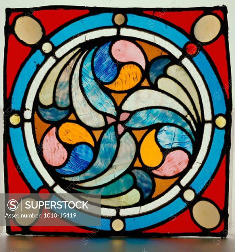 Stock Photo: 1010-15419 Stained Glass John La Farge (1835-1910  American)  