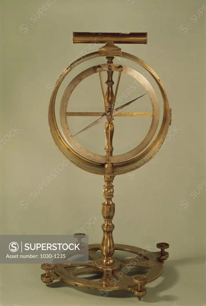 Compass Of The Count Of Grandpre Musee de la Marine, Paris, France 