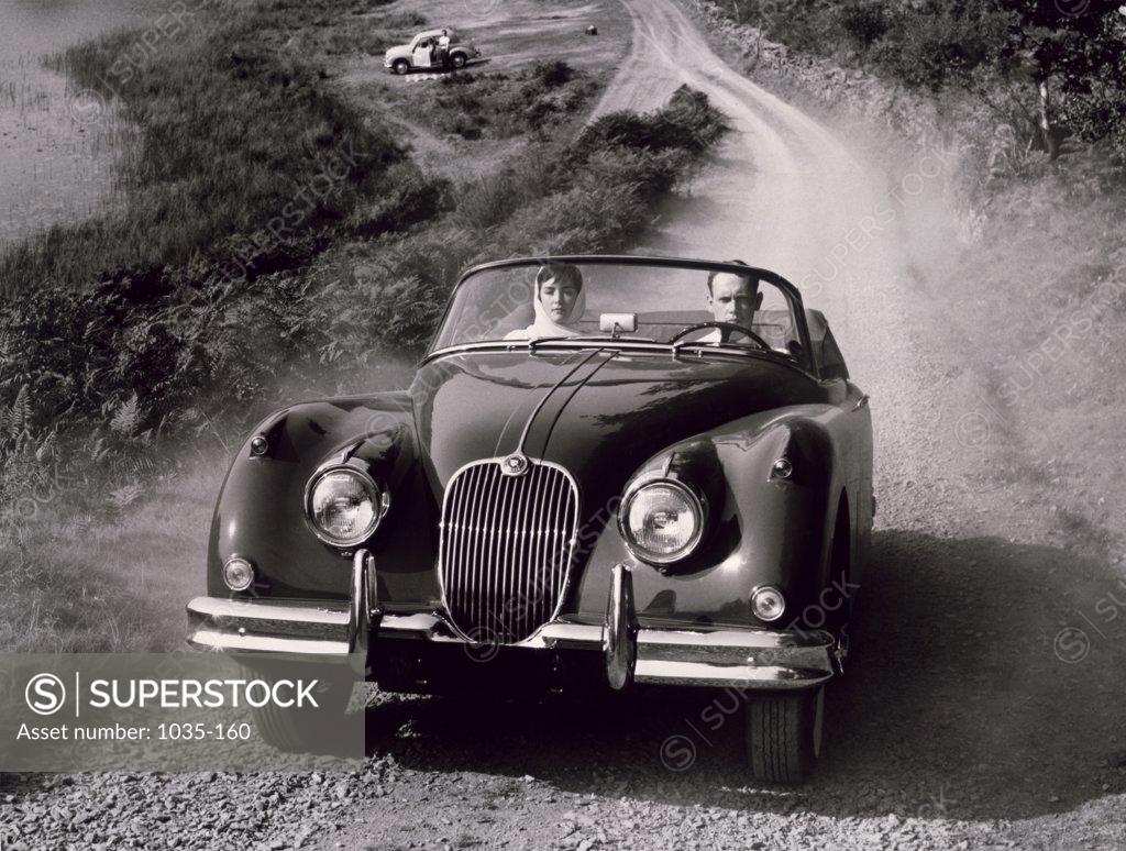Stock Photo: 1035-160 Jaguar XK 150  Drophead Coupe  1958  