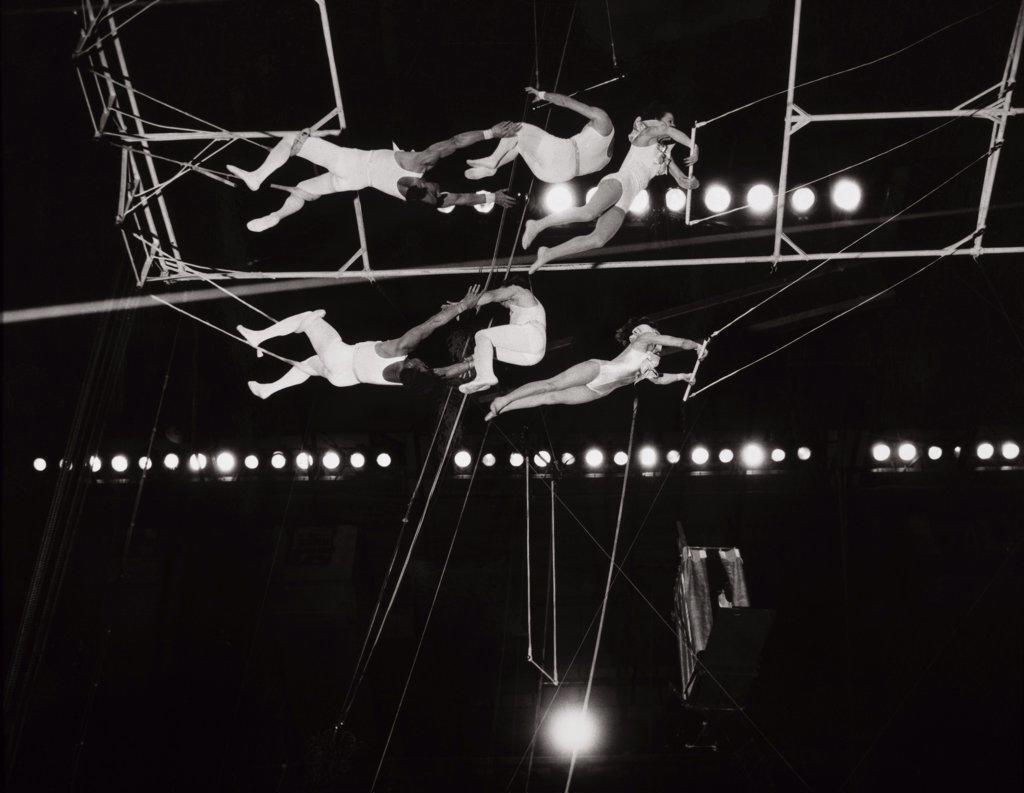 The Flying Concellos   Ringling Brothers and Barnum and Bailey Circus  1941         