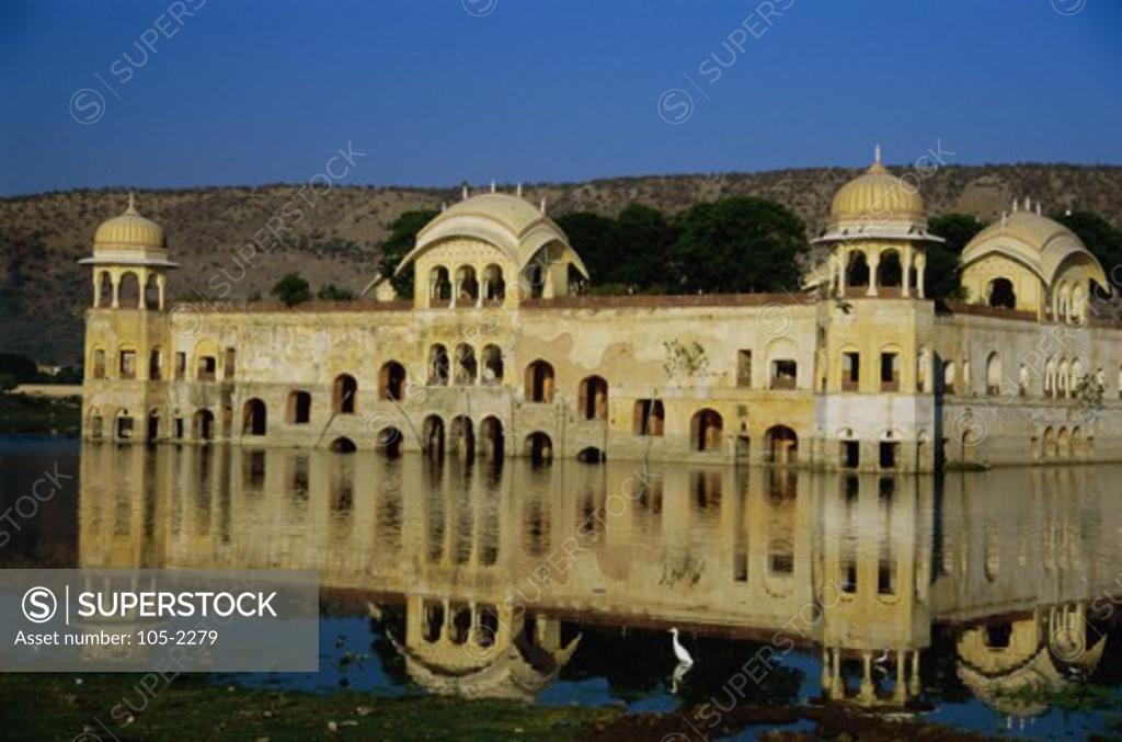 Stock Photo: 105-2279 Jal Mahal Jaipur Rajasthan India