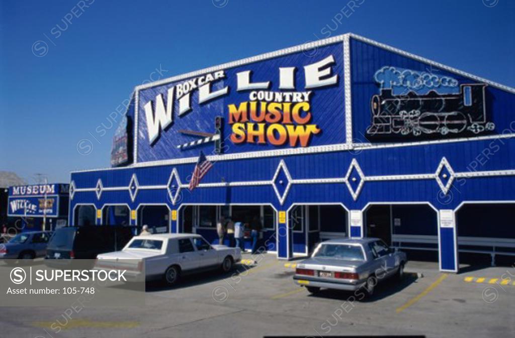 Stock Photo: 105-748 Boxcar Willie Country Music Show Theatre Branson Missouri USA