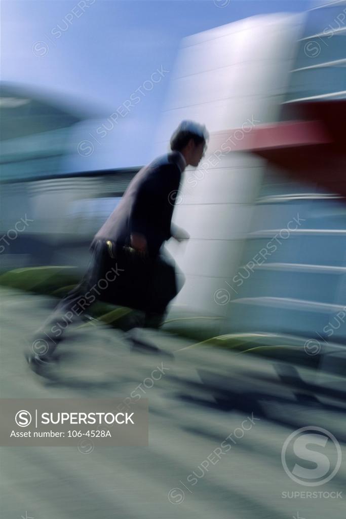 Stock Photo: 106-4528A Man in Motion