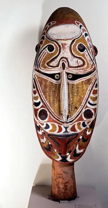House Mask from New Guinea,  Sepik River region,  USA,  Florida,  Jacksonville,  The Cummer Museum of Art and Gardens