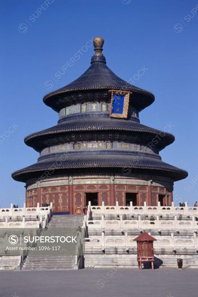 Stock Photo: 1096-117 Hall of Prayer for Good Harvests, Temple of Heaven, Beijing, China