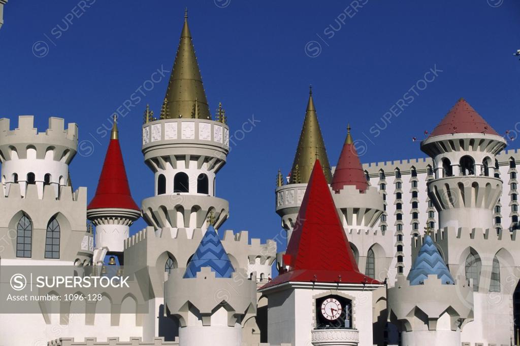 Stock Photo: 1096-128 Excalibur Hotel and Casino, Las Vegas, Nevada, USA