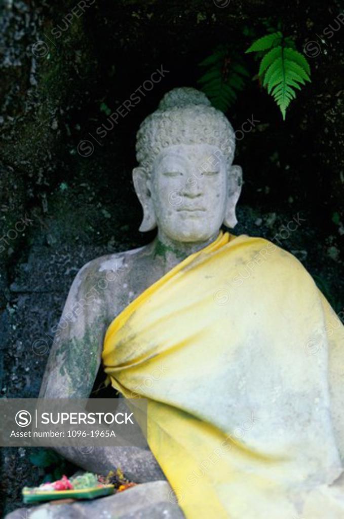 Stock Photo: 1096-1965A Statue of Buddha, Bali, Indonesia