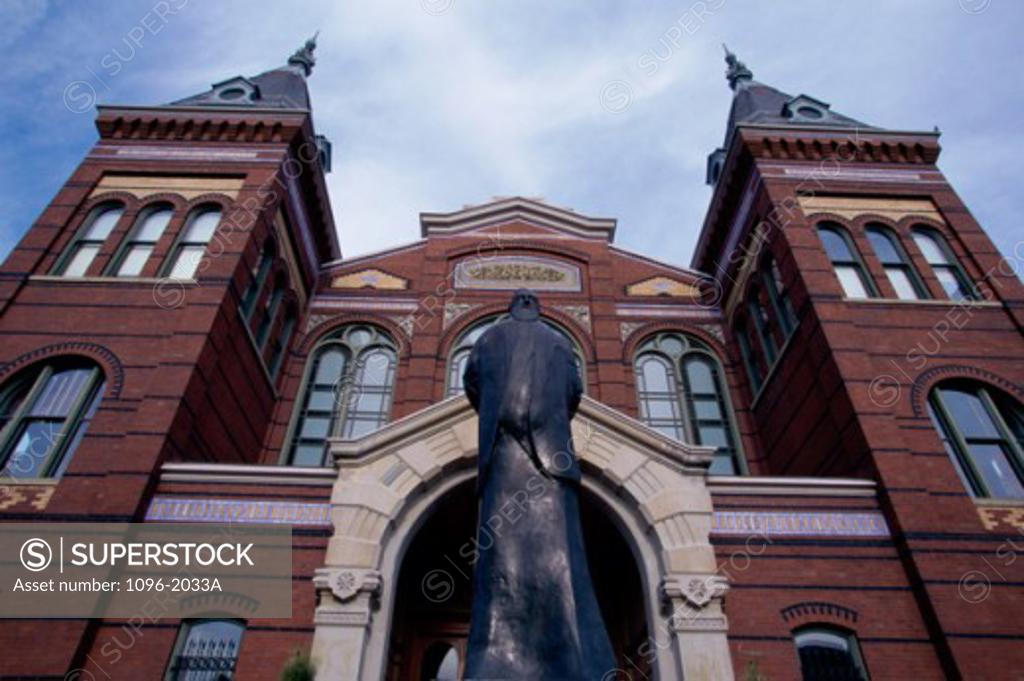 Stock Photo: 1096-2033A Low angle view of the Arts and Industries Building, Washington, D.C., USA