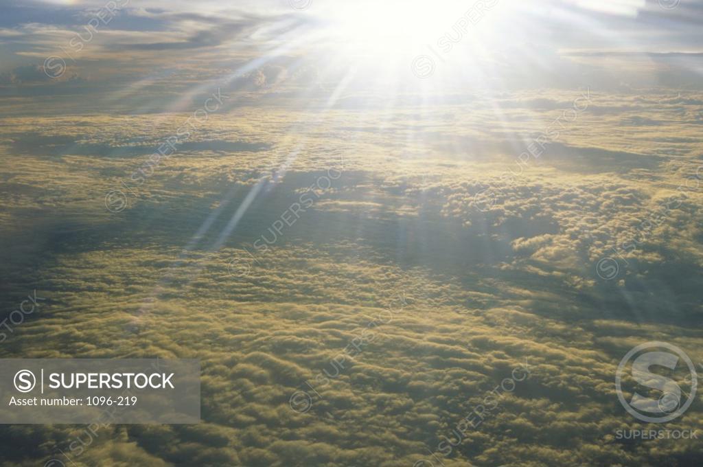 Stock Photo: 1096-219 Clouds in the sky