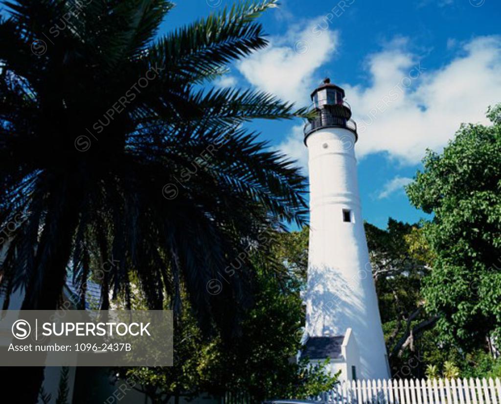 Stock Photo: 1096-2437B Key West Lighthouse and Museum Key West Florida, USA