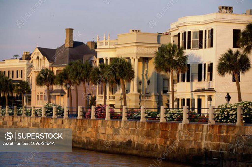 Stock Photo: 1096-2464A Buildings in Charleston, South Carolina, USA