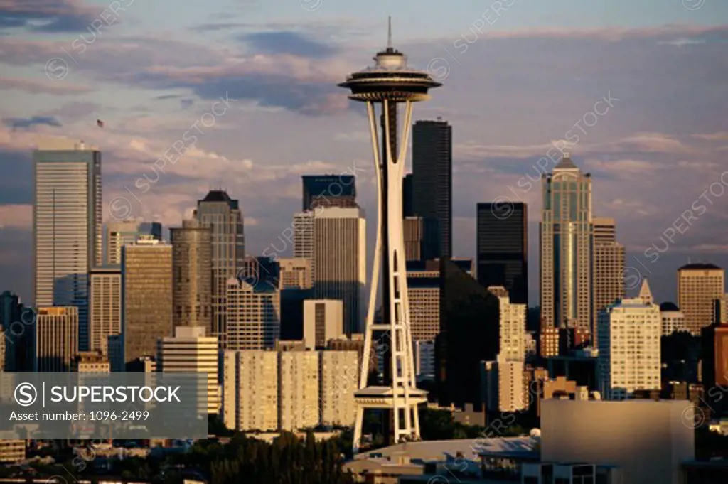 Buildings in a city, Seattle, Washington, USA