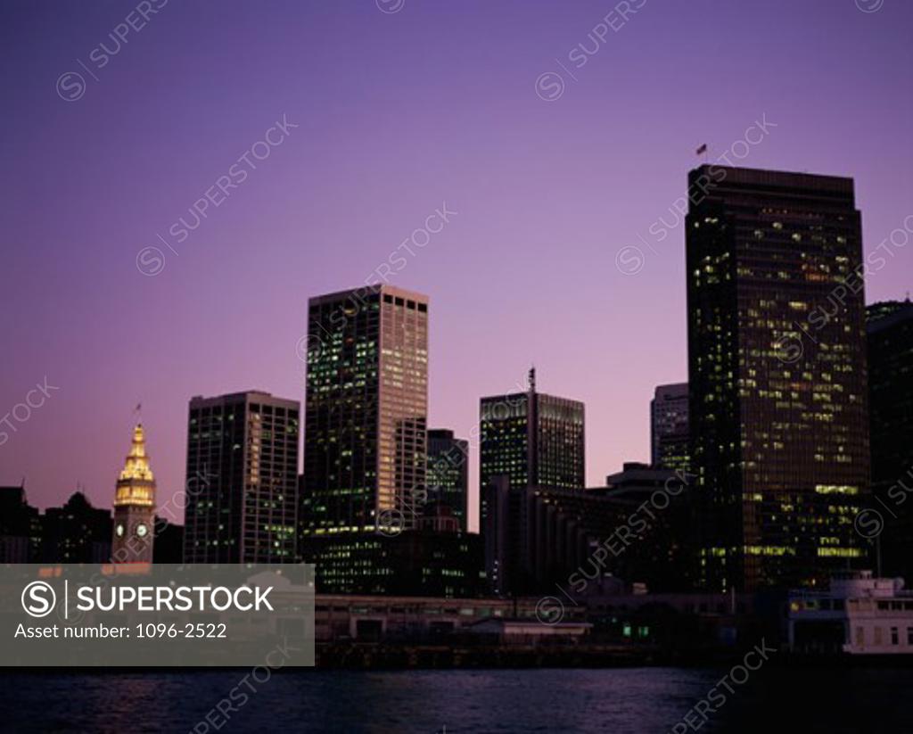 Stock Photo: 1096-2522 Buildings in San Francisco, California, USA