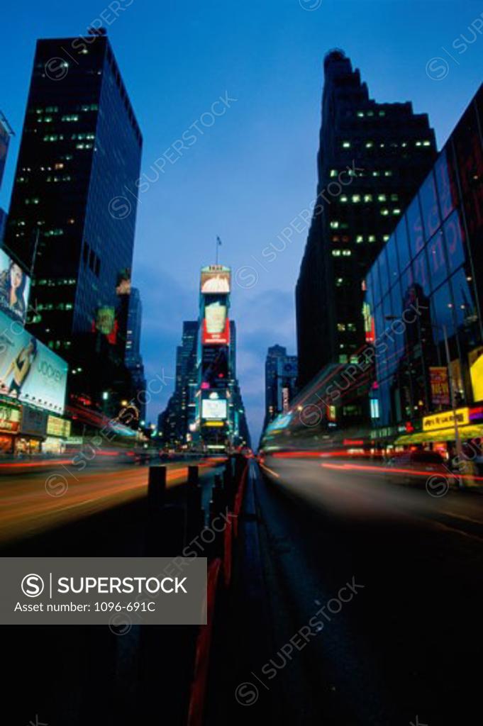 Stock Photo: 1096-691C Times Square New York City USA