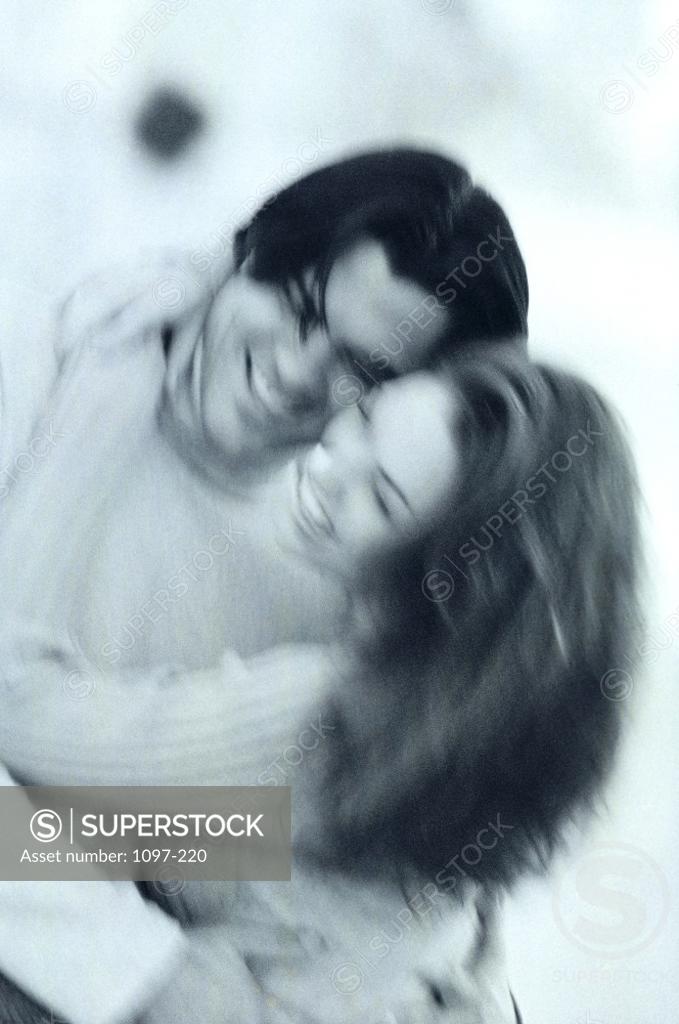 Stock Photo: 1097-220 Close-up of a young couple laughing