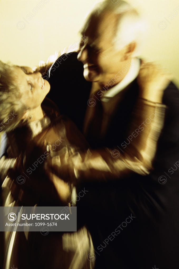 Stock Photo: 1099-1674 Senior couple dancing