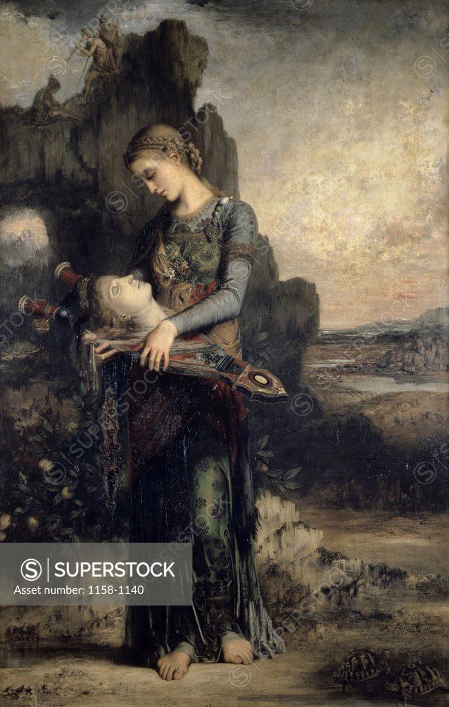 Stock Photo: 1158-1140 Orpheus  1865  Gustave Moreau (1826-1898/French)  Musee d'Orsay, Paris 