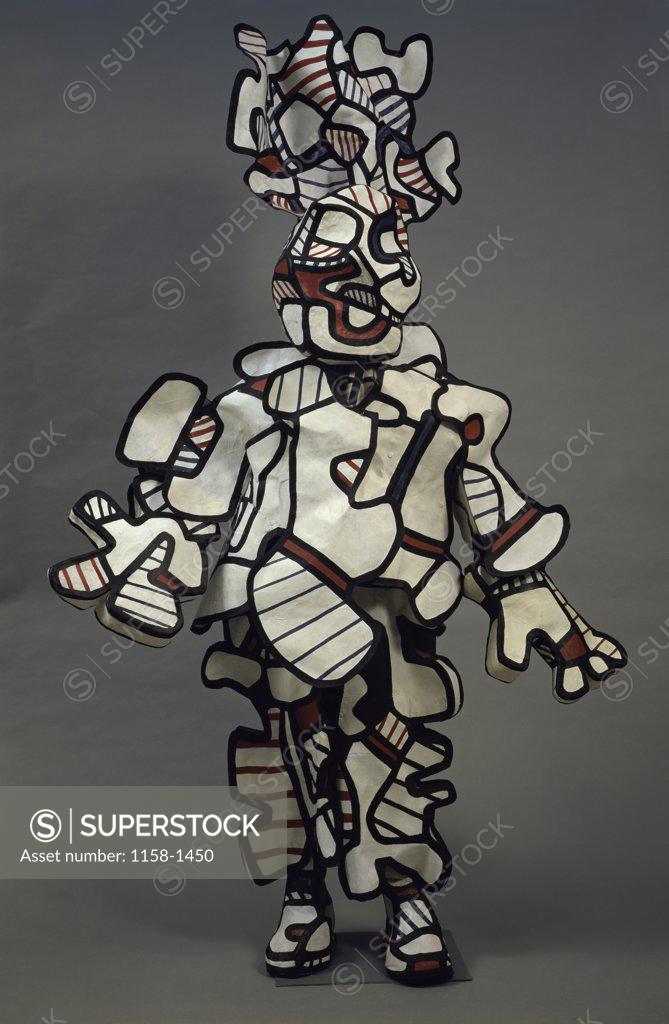 Stock Photo: 1158-1450 Le Triomphateur by Jean Dubuffet, 1973, 1901-1985