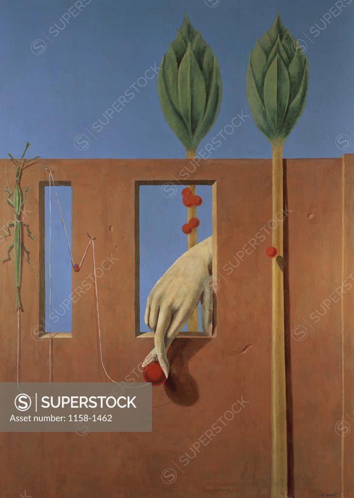 Stock Photo: 1158-1462 At First Clear Word by Max Ernst, 1923, 1891-1976