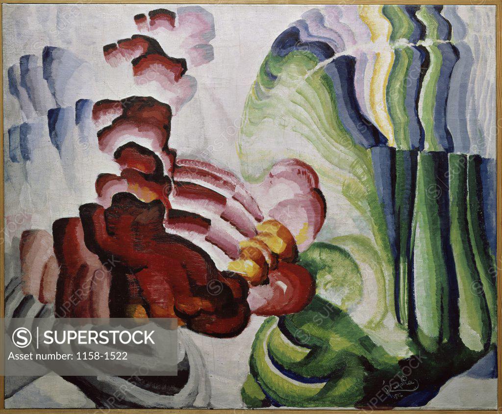 Stock Photo: 1158-1522 Compliment by Frantisek Kupka, 1912, 1871-1957, France, Paris, Centre Georges Pompidou, Musee National d'Art de Moderne