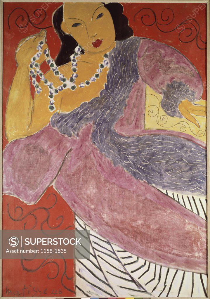 Stock Photo: 1158-1535 L'Asie by Henri Matisse, 1869-1954, Private Collection