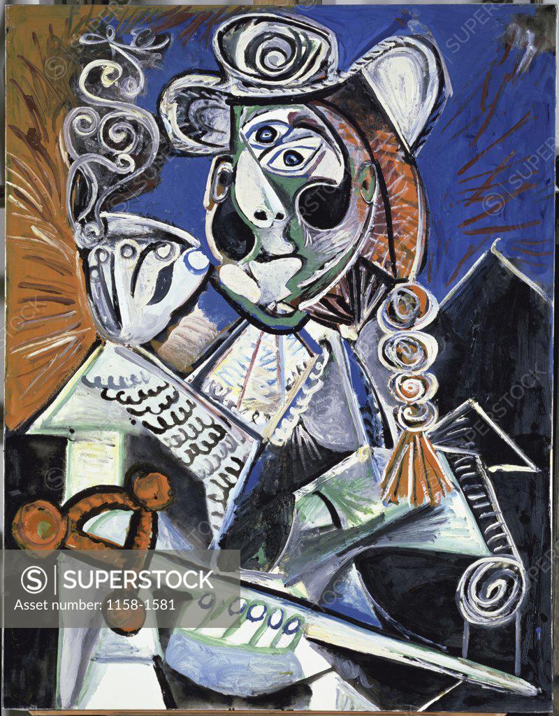 Stock Photo: 1158-1581 The Matador by Pablo Picasso, 1970, 1881-1973, France, Paris, Musee Picasso