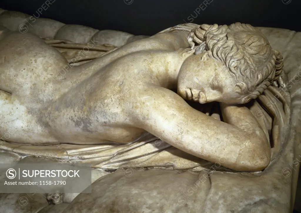 Hermaphroditus Asleep  Greek Art  Musee du Louvre, Paris 