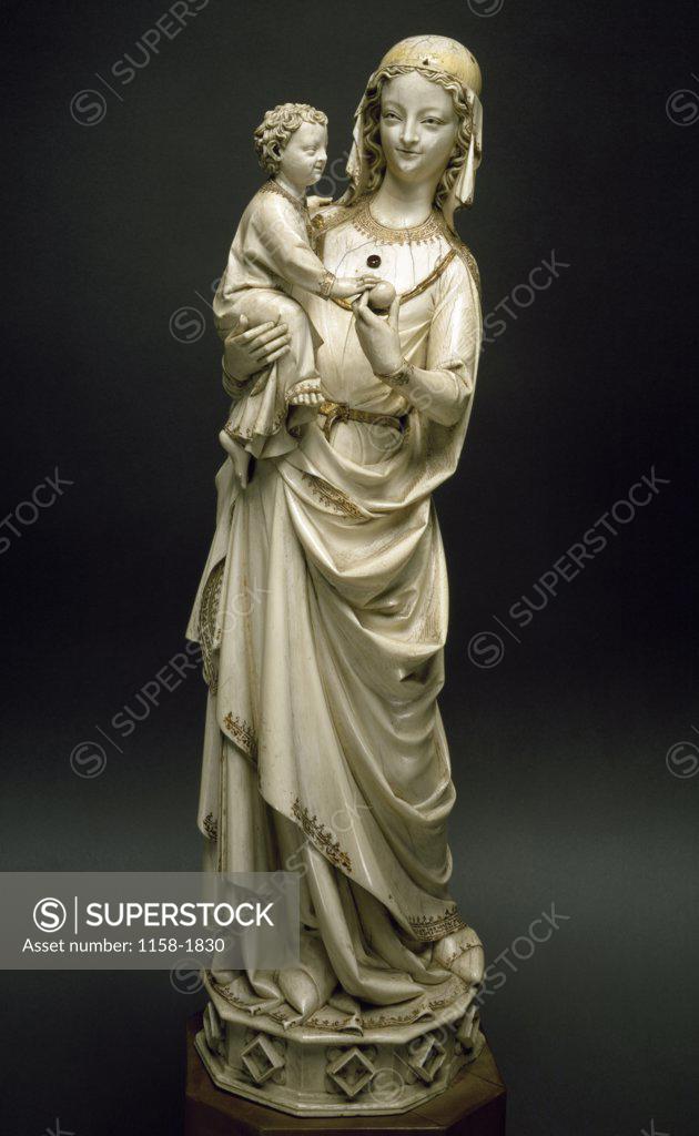 Stock Photo: 1158-1830 The Virgin and The Child by unknown artist