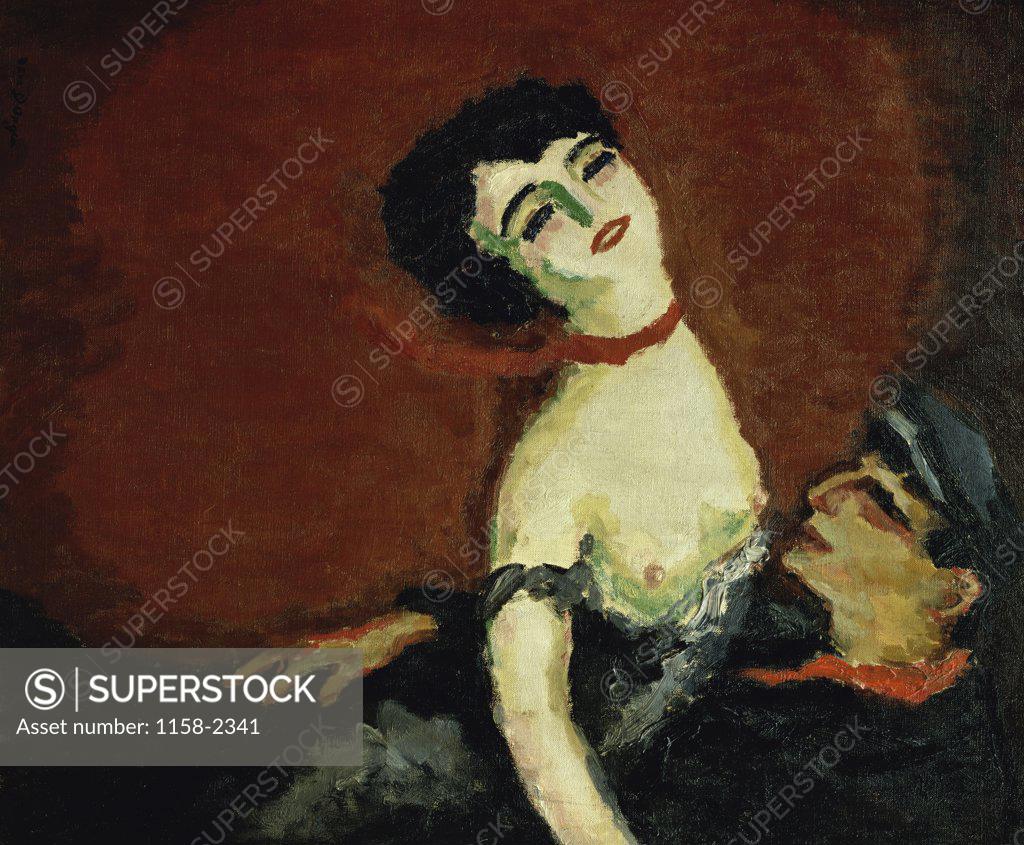 Stock Photo: 1158-2341 Red Kiss by Kees Van Dongen, 1907, 1877-1968, Private Collection