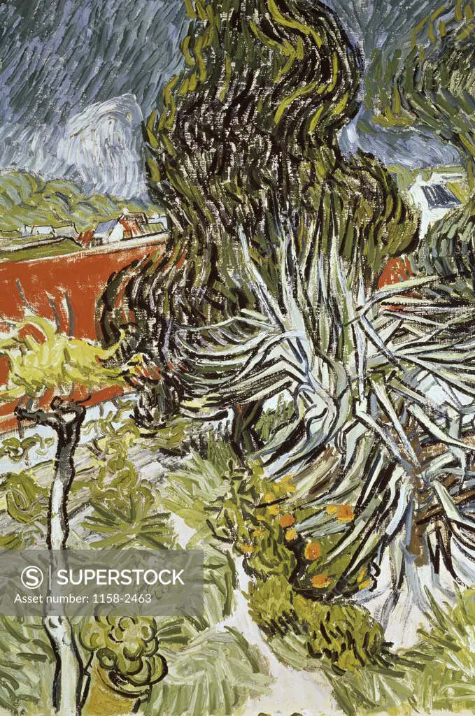 Dr. Gachet's Garden at Auvers-sur-Oise 1890 Vincent van Gogh (1853-1890 Dutch) Oil on canvas Musee d'Orsay, Paris, France