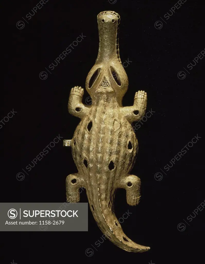 Crocodile African Art 