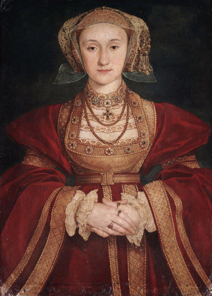 Anne of Cleves  Hans Holbein, the Younger 1(497-1543/German)  Muse du Louvre, Paris 