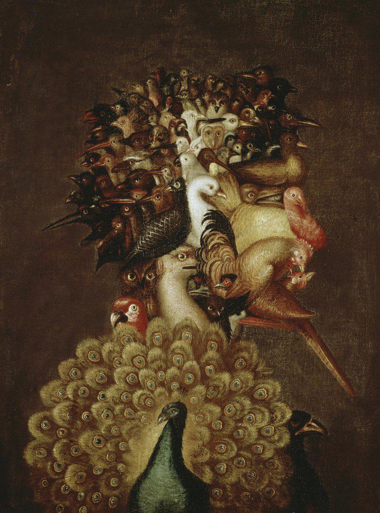 The Air 16th C. Giuseppe Arcimboldi (1527-1593/Italian) Dreyfus Bank Collection, Basel, Switzerland