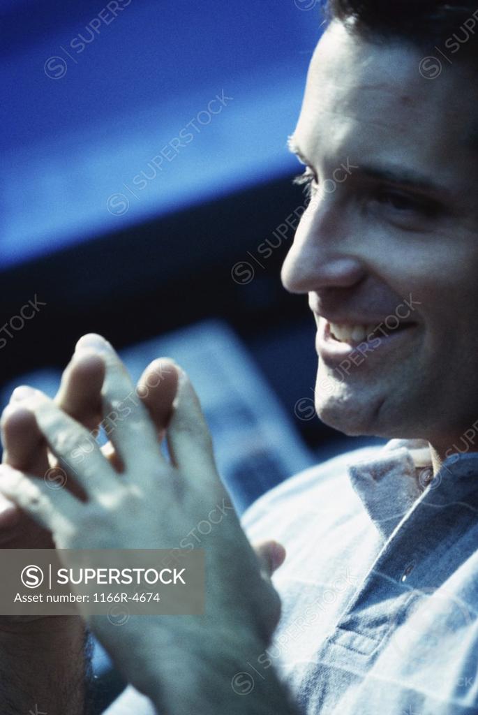 Stock Photo: 1166R-4674 Close-up of a businessman