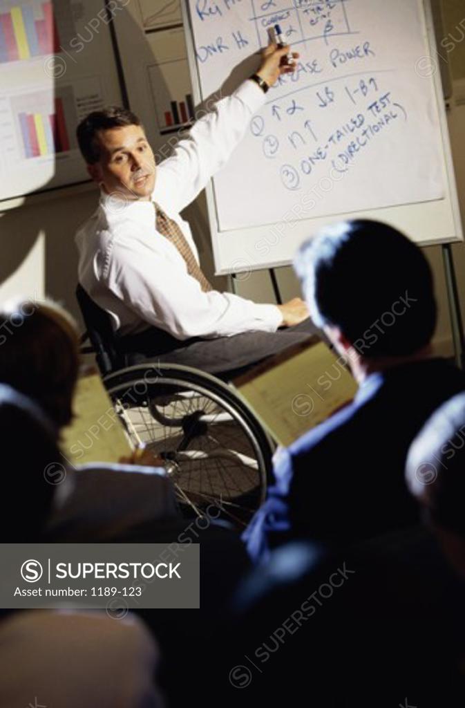 Stock Photo: 1189-123 Business executives in a meeting