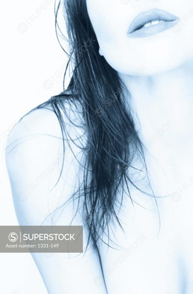 Stock Photo: 1331-149 Close-up of a young woman