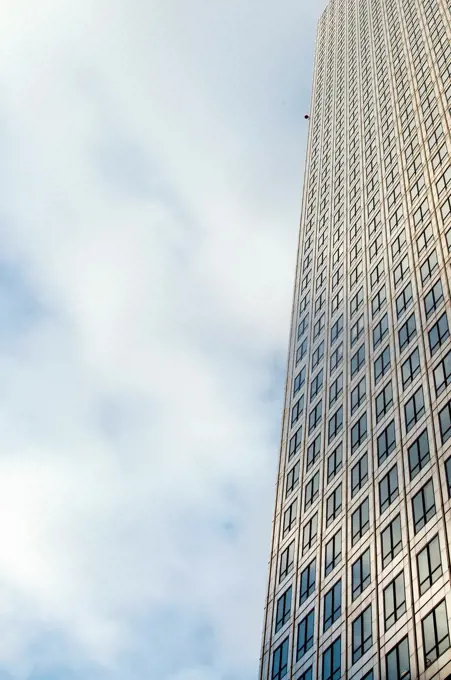 Low angle view of skyscraper. London, England