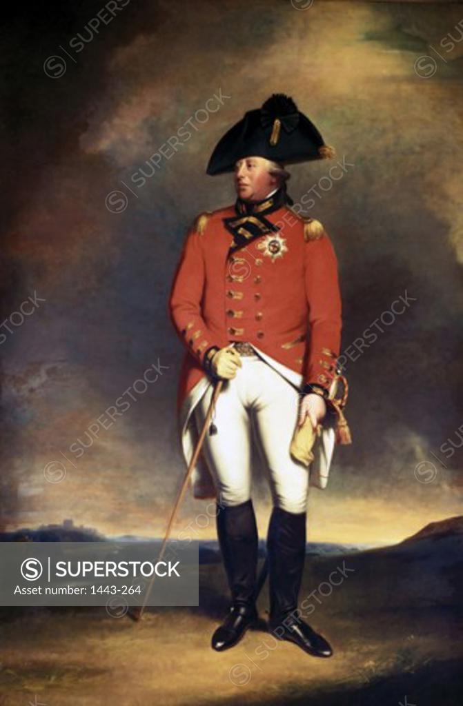 Stock Photo: 1443-264 George III of Great Britain  1780 Allan Ramsay II (1713-1784 British) Institute of Directors, London, England