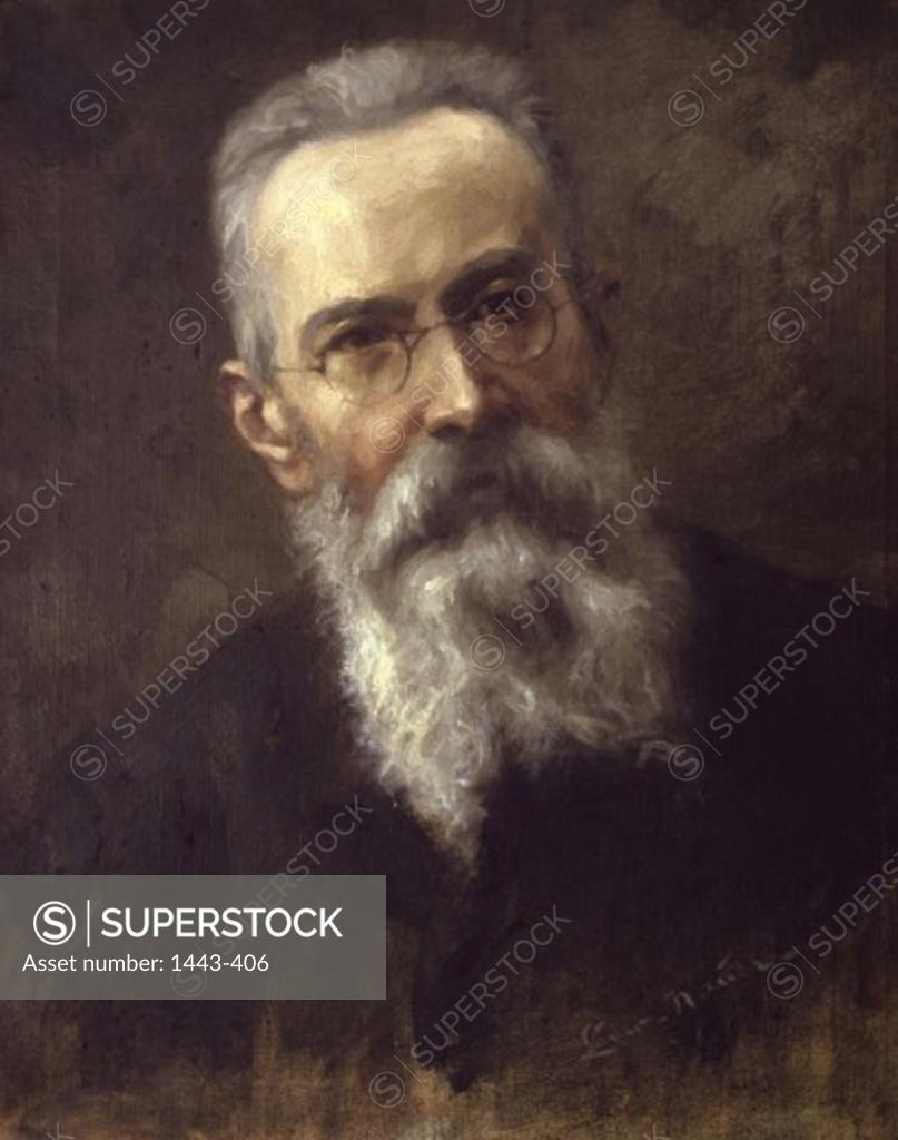 Stock Photo: 1443-406 Nikolay Rimsky-Korsakov   ca. 1900 Ludwig Nauer (1888-1965 Russian)