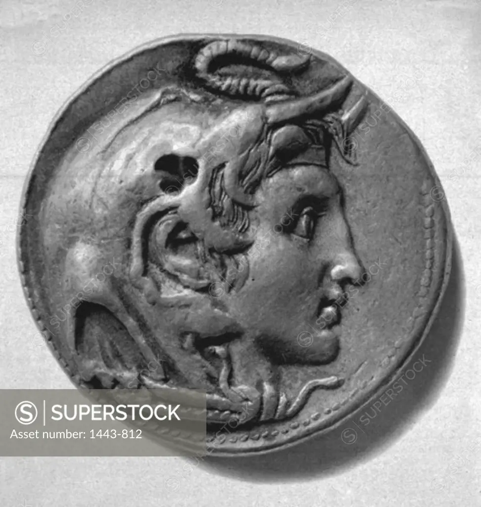 Tetradrachm of Alexander the Great as the God Amon   Artist Unknown