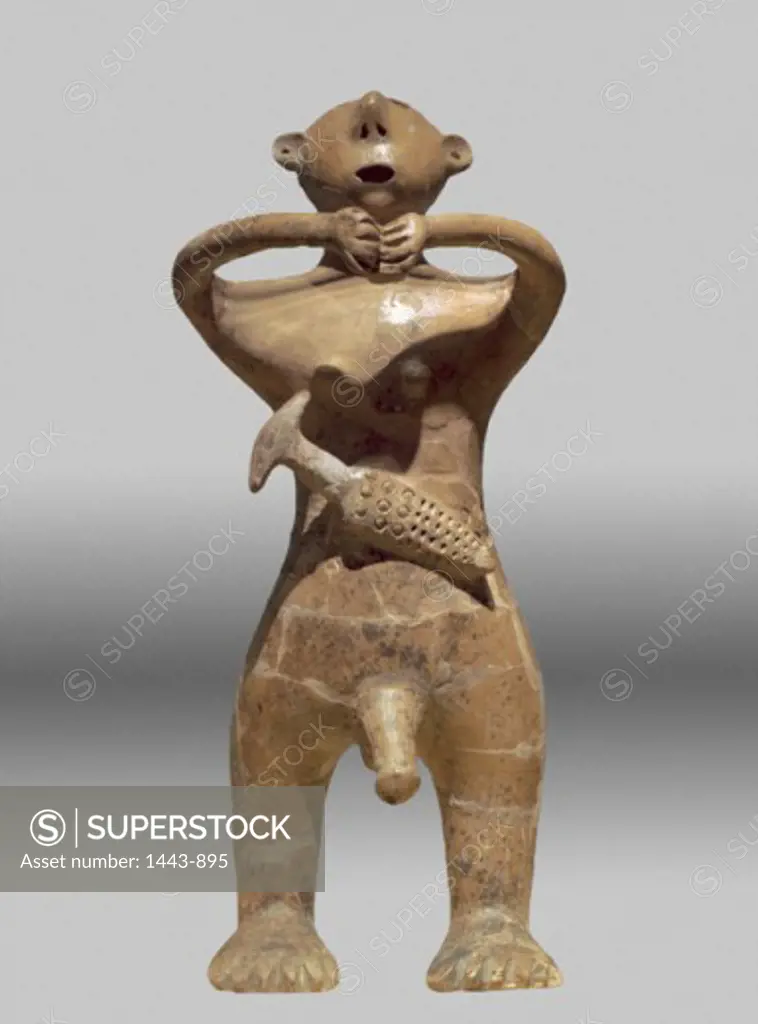 Male Figure-Gilan, Iran 1250-1000 BCE Artifacts National Museum, Tehran, Iran