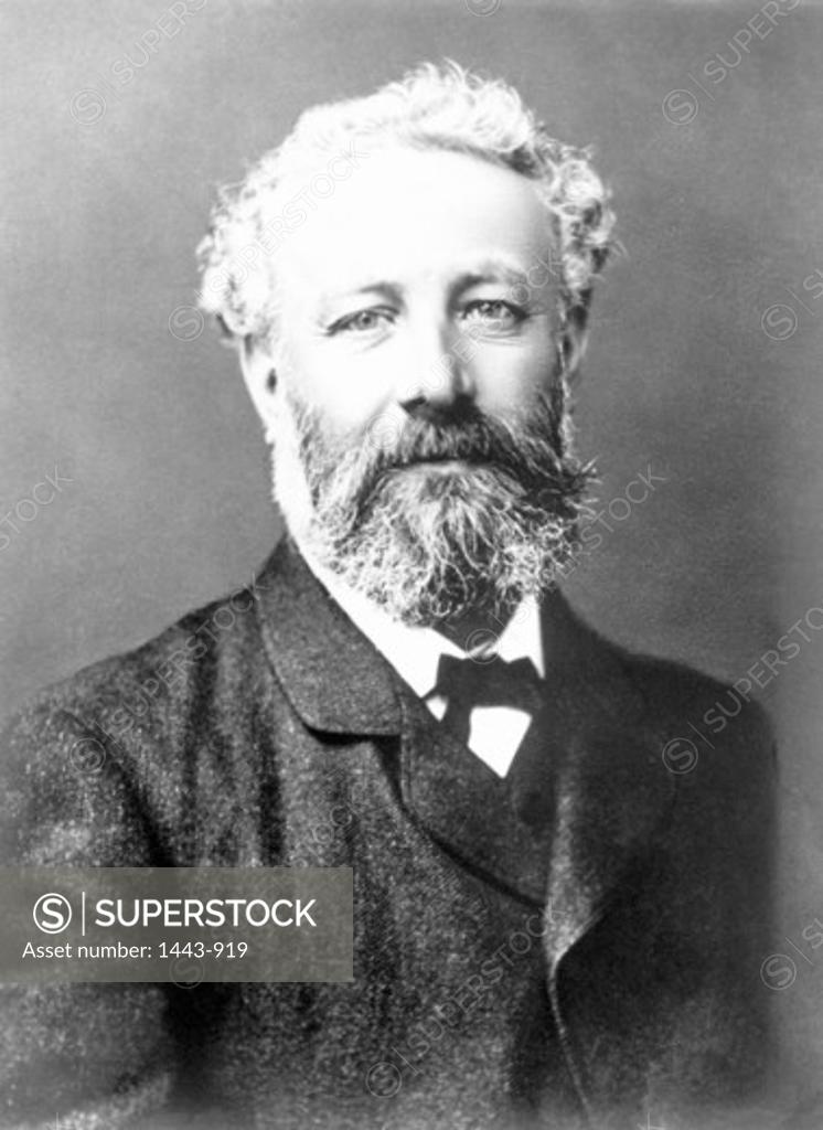 Stock Photo: 1443-919 Jules Verne Author c. 1890