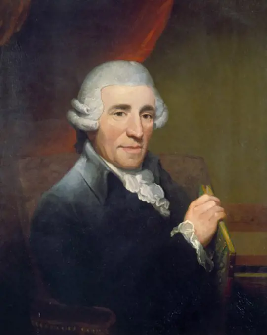 Joseph Haydn 1792 Thomas Hardy (1757-1805 British) Royal College of Music, London, England
