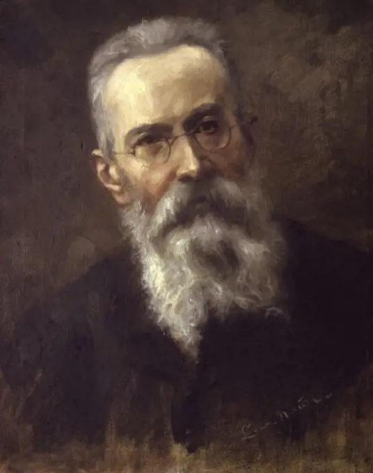 Nikolay Rimsky-Korsakov   ca. 1900 Ludwig Nauer (1888-1965 Russian)