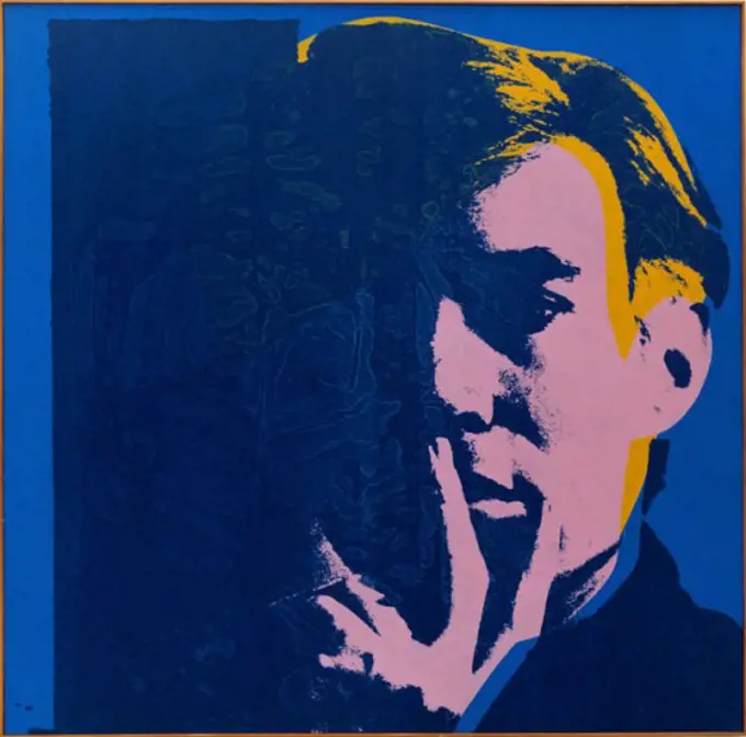 Self Portrait 1937 Andy Warhol (1928-1987 American) Silkscreen on canvas Froehlich Collection, Stuttgart, Germany