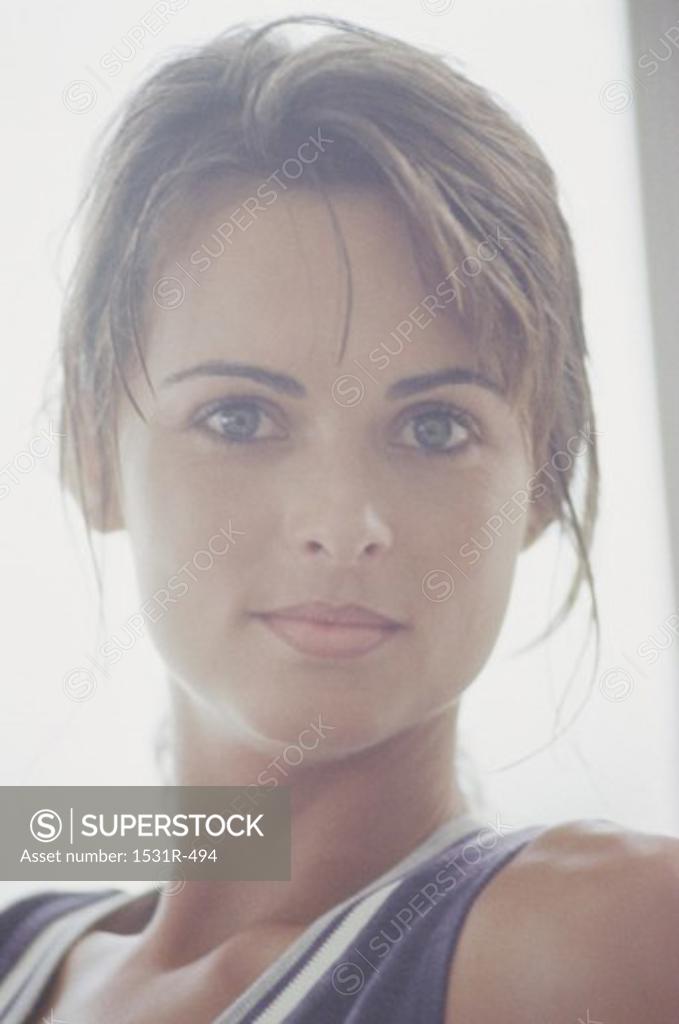 Stock Photo: 1531R-494 Portrait of a young woman