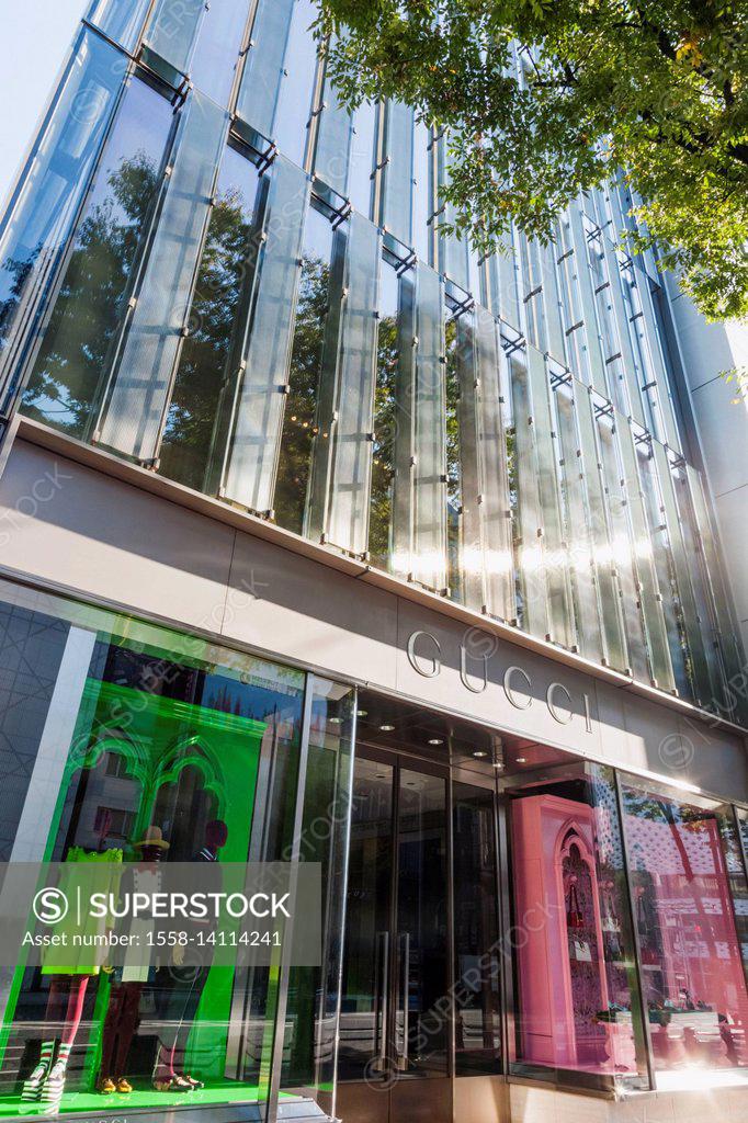 Tokyo, Ginza, Gucci Store Photo 1558-14114241 : Superstock