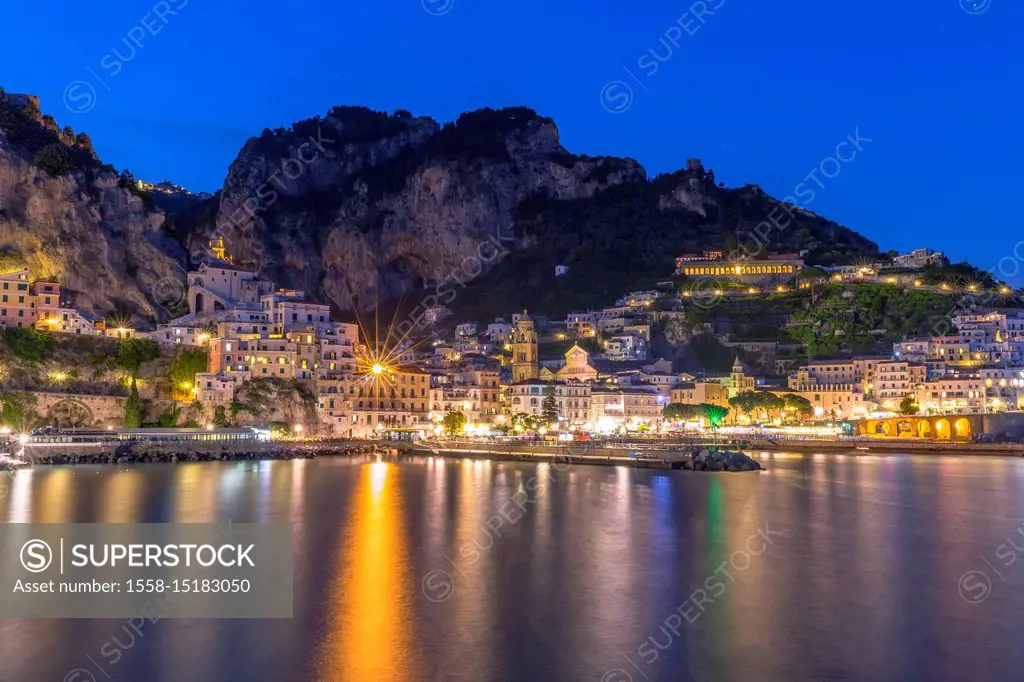 Italy, Campania, Salerno District, Mediterranean Sea, Tyrrhenian