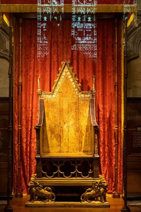 England, London, Westminster Abbey, The Coronation Chair