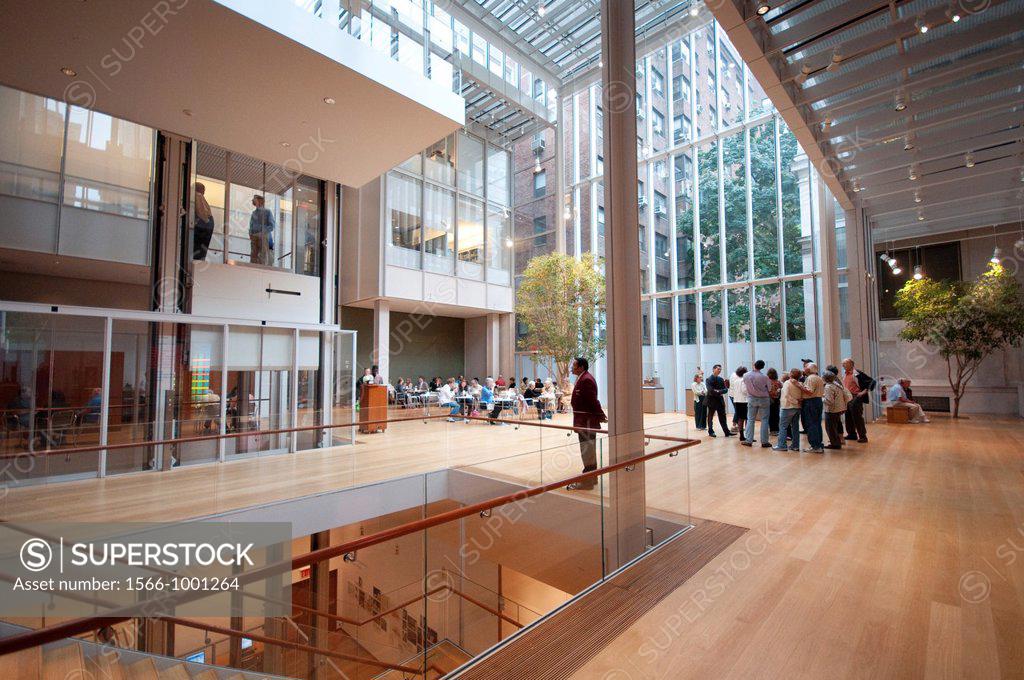 Stock Photo: 1566-1001264 Usa, New York City, Manhattan, Morgan Library and Museum by Renzo Piano Architect